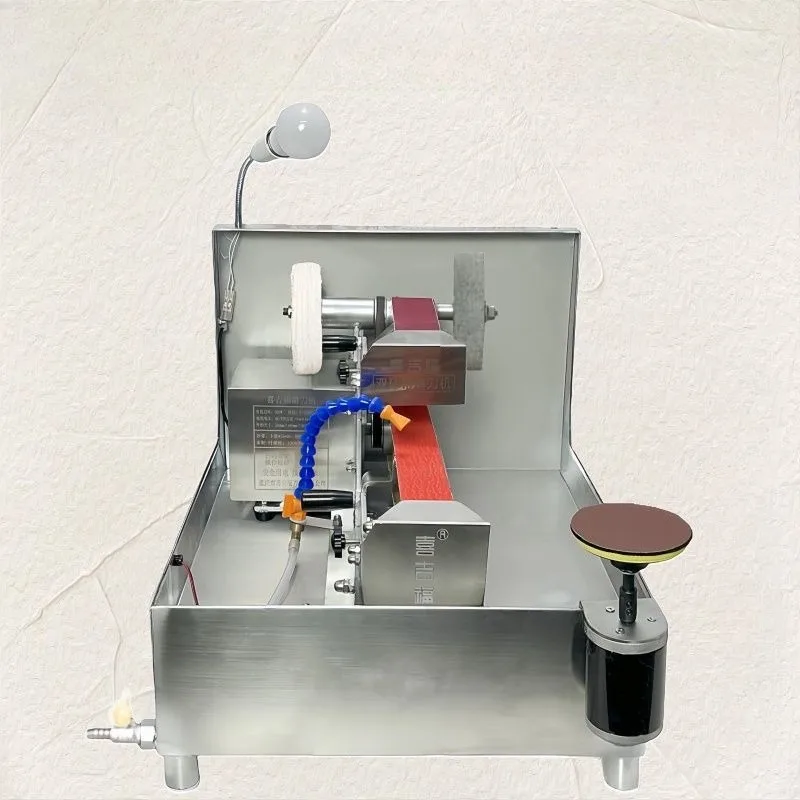 

Upper and lower water-cooled entrepreneurship stall commercial machine mobile new installation upgrade knife sharpener