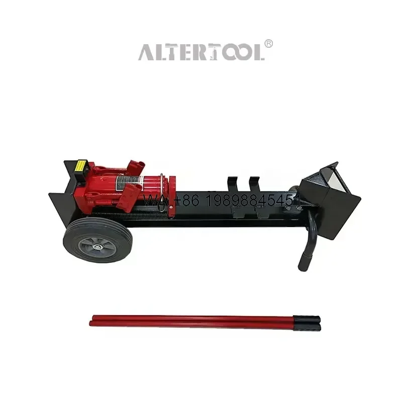 Wmwmnu for 12T Factory Direct Sale Adjustable Hand Wood Log Splitter Manual Hydraulic Wood Splitter Log Cutter Firewood