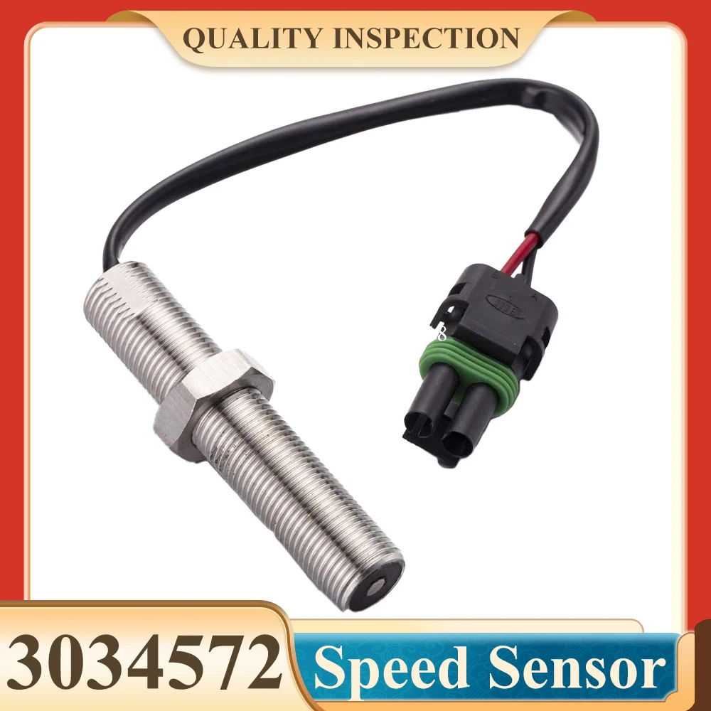 

Magnetic Pickup Speed Sensor 5/8-18 UNF-2A 3034572 for Engine K38 G38 QSK38 KTA38GC K106