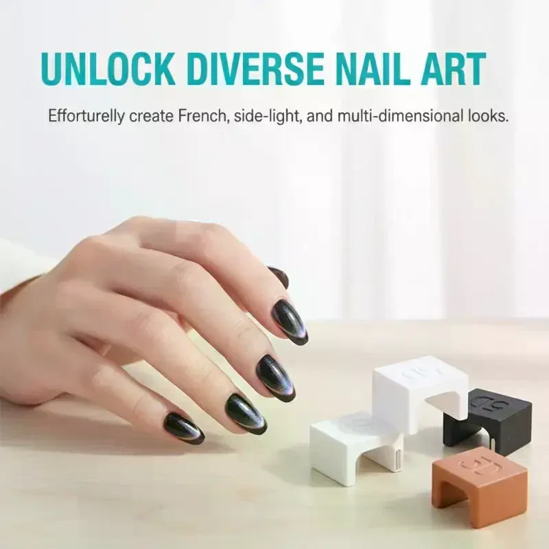Cat Eye Magnet Wide Edge 5D Light Effect Automatic Suction Professional DIY Salon Home Use Nail Art Tool