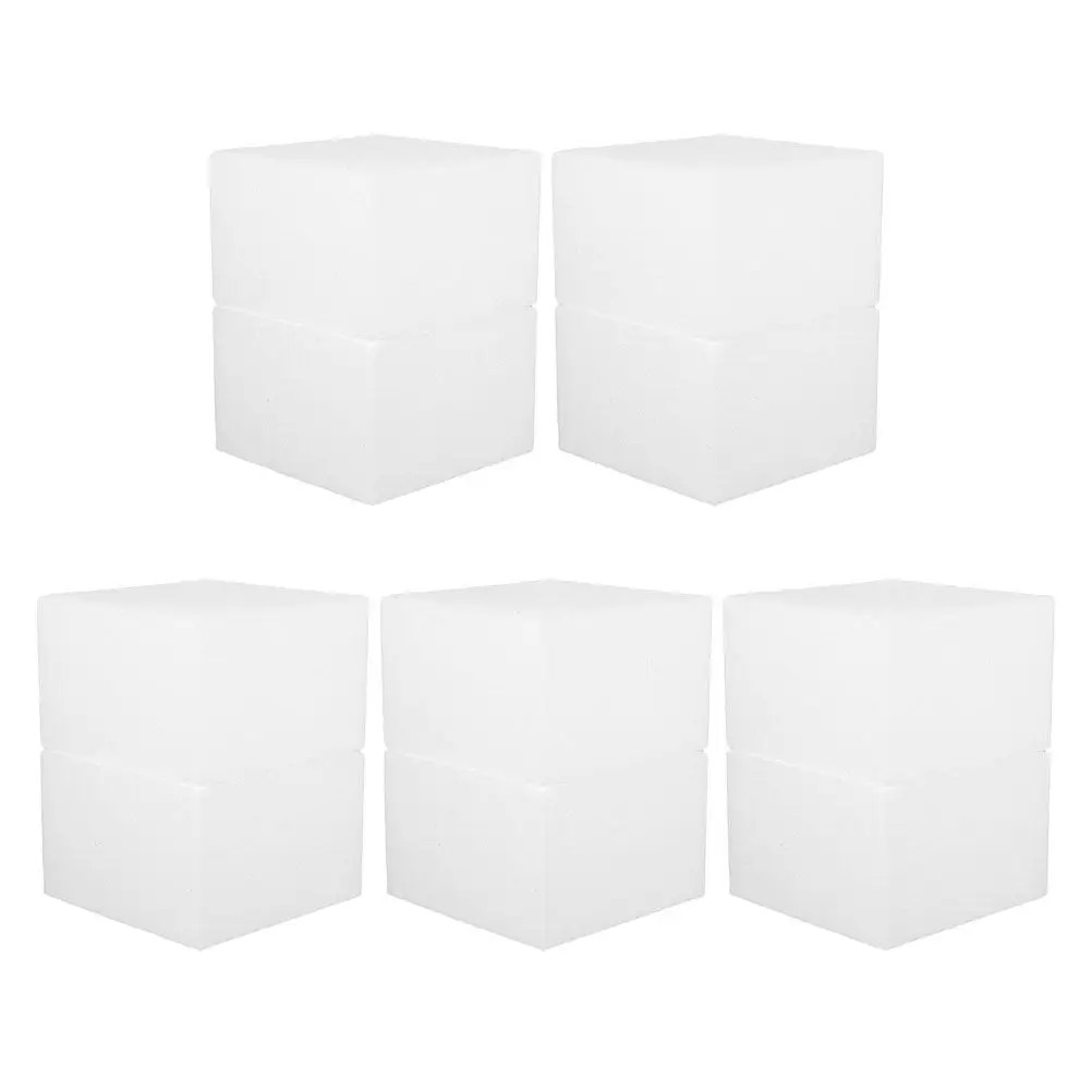 10pcs Cake Decorating Dummy Molds Lightweight Foam Base for Birthday Wedding Professional Baking Tools Fondant Practice Cake