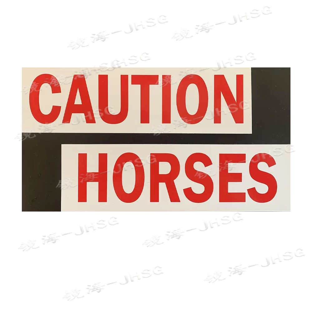 

Be Careful with Horse Stickers, Vinyl Stickers, Car and Motorcycle Decorative Stickers, Waterproof and Sunscreen PVC