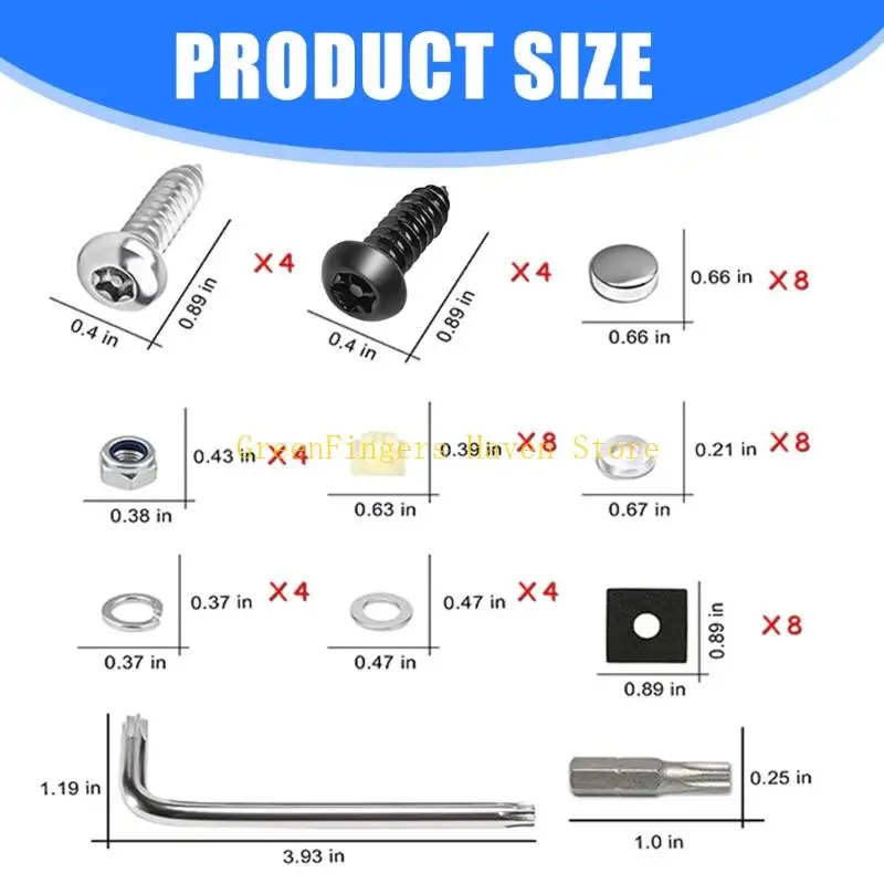 F68D PLACA PLACA PLACA RULTER PESADA PESADA F68 Conjunto instalação completa do instalação com ferramenta