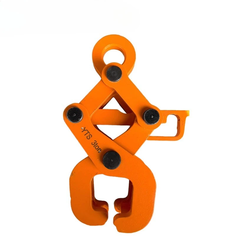 Rail clamp, beam hanger sling, industrial alloy steel lifting pliers, I-beam hook fixture