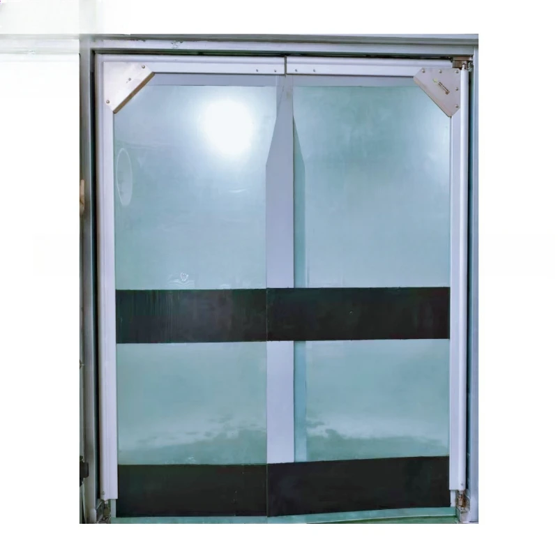 Cold storage insulation free anti-collision door PVC anti-collision free door Food factory Supermarket Heavy duty bearing
