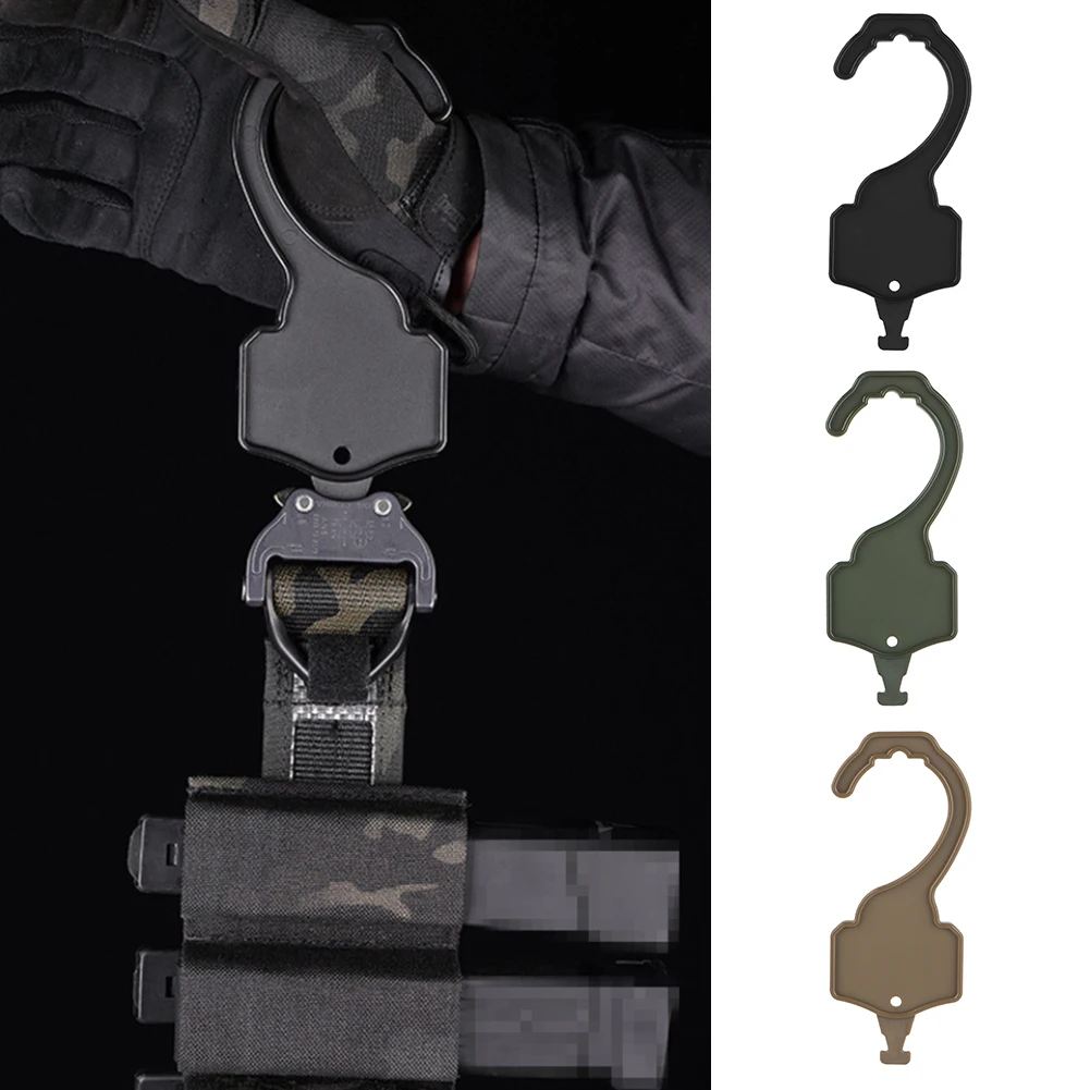 Tactical Hanger For Cobra Buckle Belts Waistband Hunting Girdle Closet Display Hook Quick Deployment Airsoft Hunting Accessories