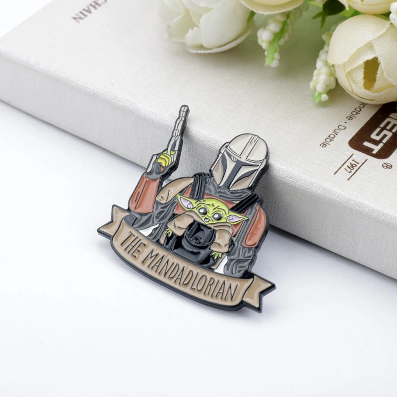 Broche en émail pour femmes, films amusants, Badges à revers, broches Manga pour femmes, bijoux à la mode, accessoires, cadeaux