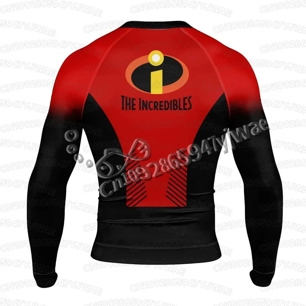 Sommer-T-Shirt für Jungen, Mädchen, Familien, Kinder, Herren, Damen, Eltern-Kind, The Incredibles, Urlaub, kurzärmeliges Cosplay-T-Shirt – Detail 5