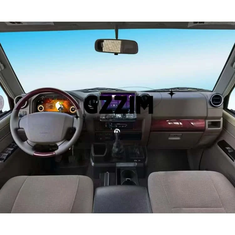 Car Accessories Holder Car Center Armrset Cup Holder Centre Console for Toyota Land Cruiser LC79 LC76 Center Control view 3