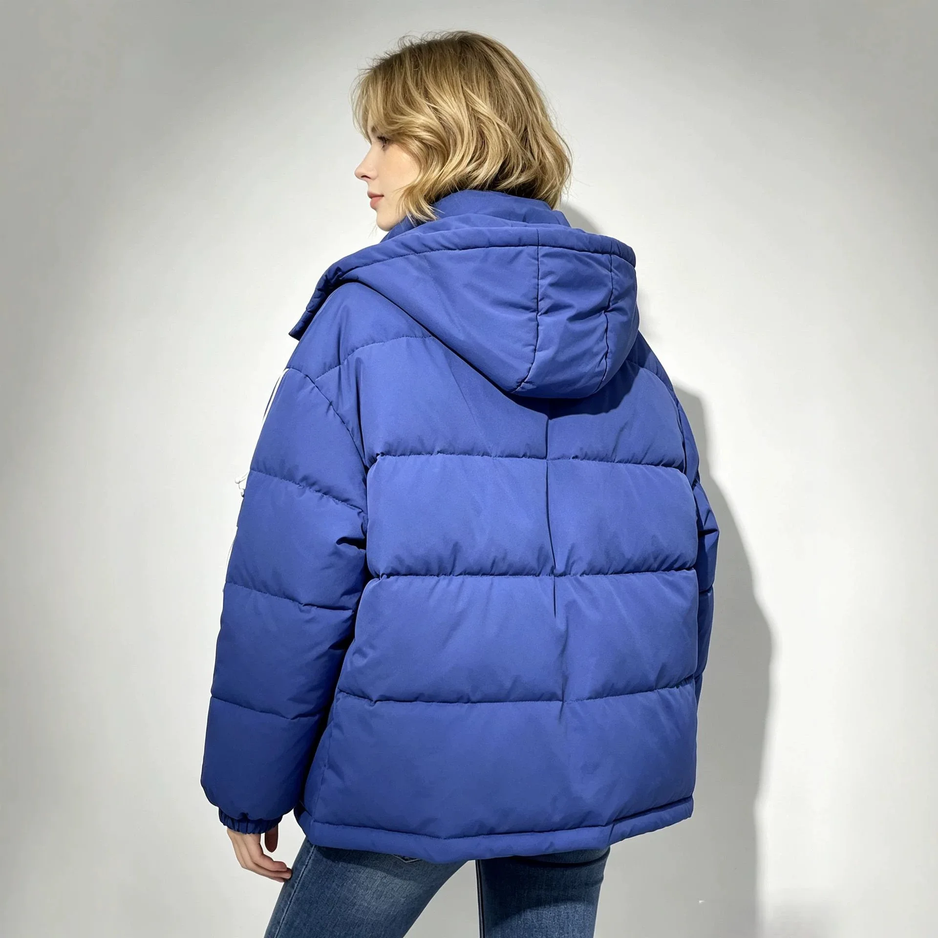 Winter Jacket Women Parka Coats Two-sided Jacket Warm Thickened Casual Reversible Double-Sided Jackets
