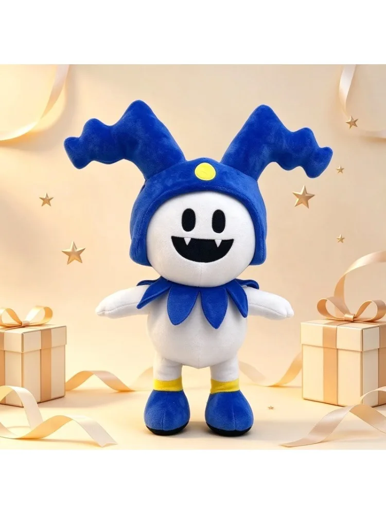 Nowa pluszowa lalka anime Jack Frost z Shin Megami Tensei, miękka zabawka w formie postaci z kreskówki, kolekcja na Halloween, prezent dla fanów. — 2