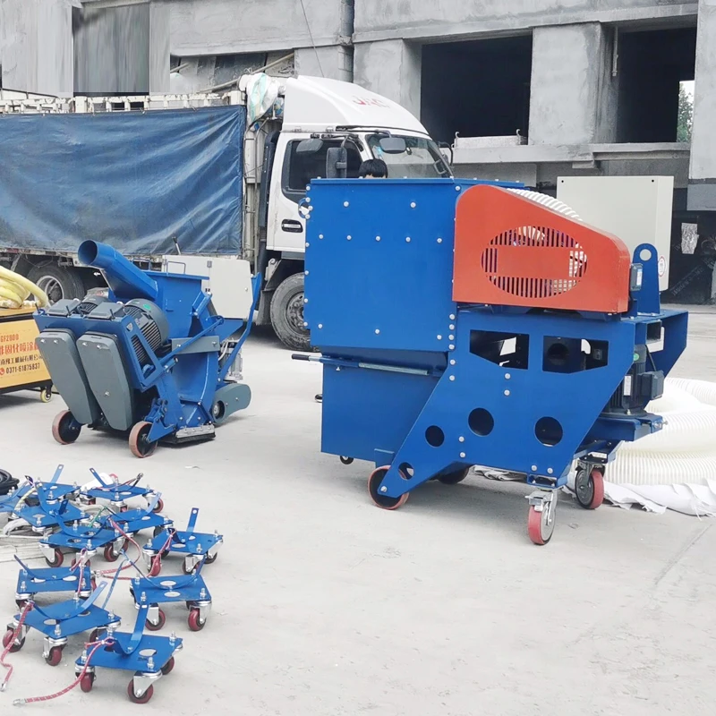 270mm Electric Shot Blasting Machine for Asphalt Road Marking Line Removal Electric ABRator with Core Motor Component