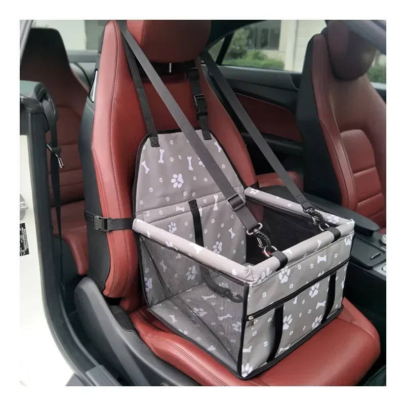 Wholesale Oxford Breathable Folding Soft Washable Travel Carrier Cage Waterproof Dogs Cats Pet Car Booster Seat