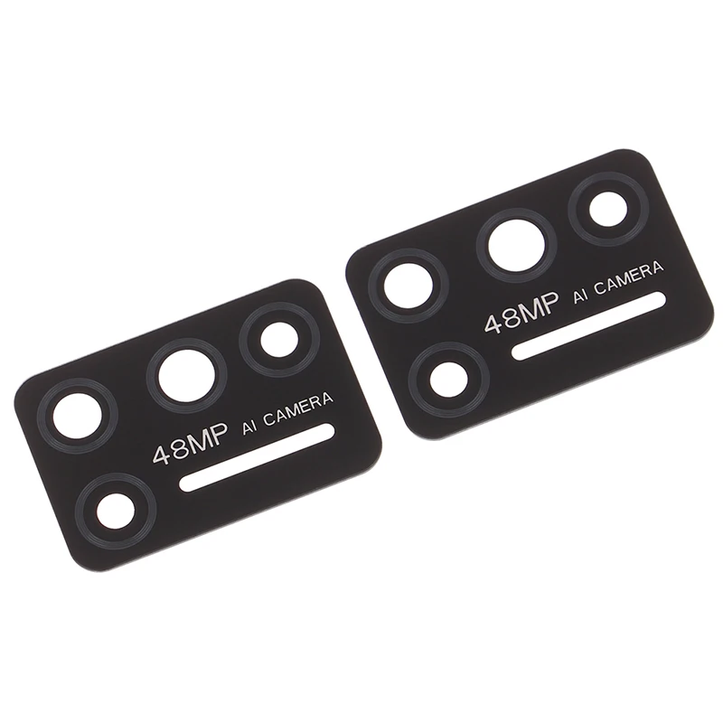 Phone Parts For UMIDIGI BISON Cell Phone Back Glass Camera Lens Flim Repair Accessories Cellphone Rear Back Camera Lens Cover