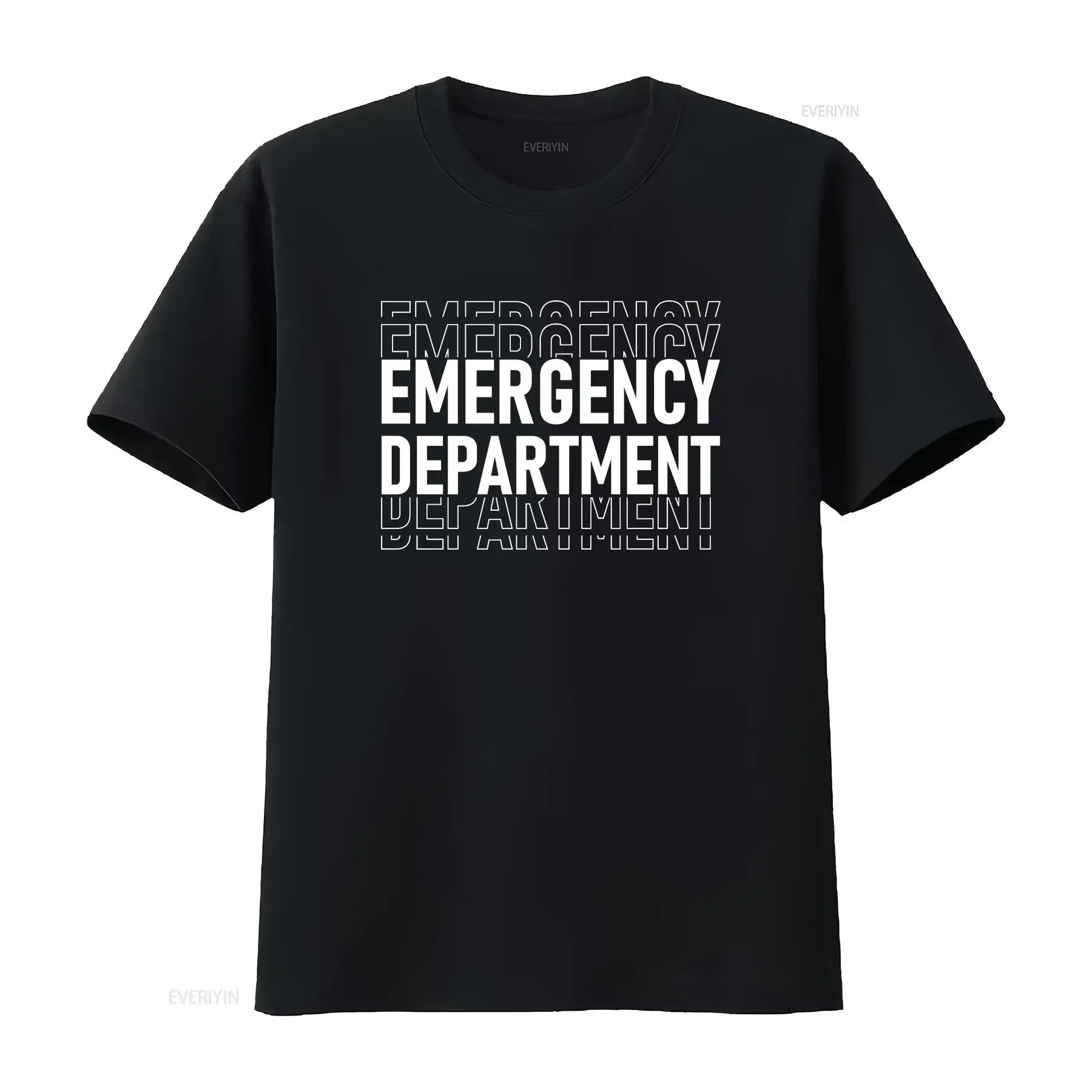 Emergency Department T Shirt Nurse Medicine Hospital New Graduation for vintage Washed Casual Slightly Comfortable Unisex Soft