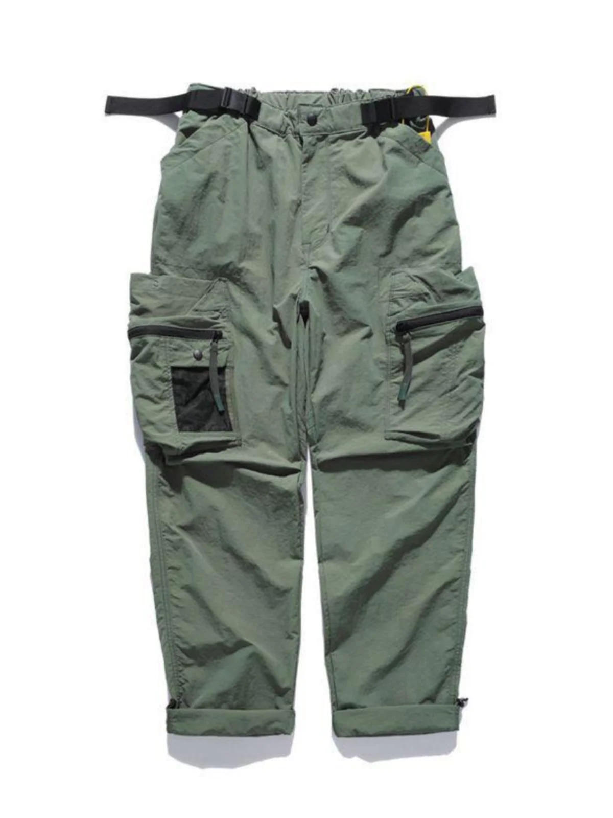 

Summer Thin y Outdoor Tactical Work Pants Men's Qui Dry Multi ket Loose Fit Long Straight Leg Casual Trousers