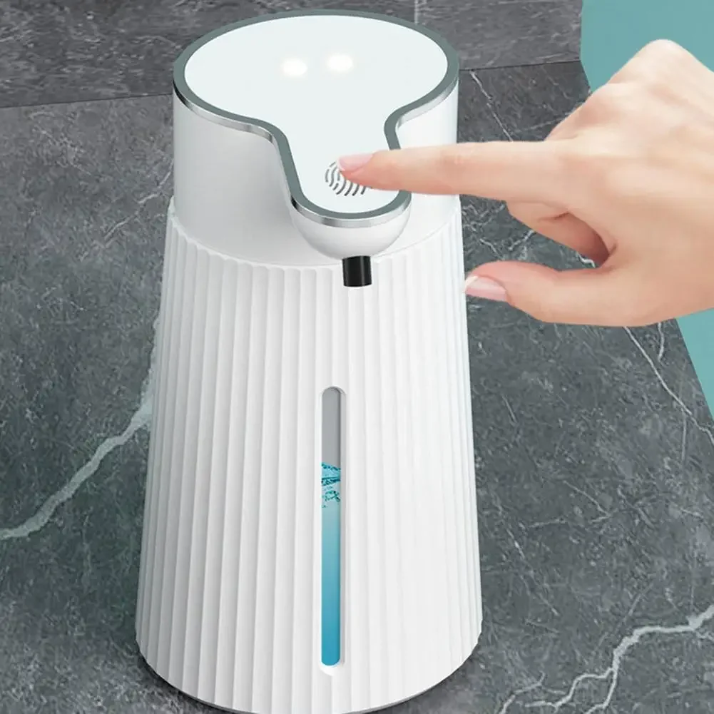 400ml Automatic Soap Dispenser Rechargeable 500mAh Battery Wall-Mounted Touchless Sensor Soap Dispenser Home Supplies