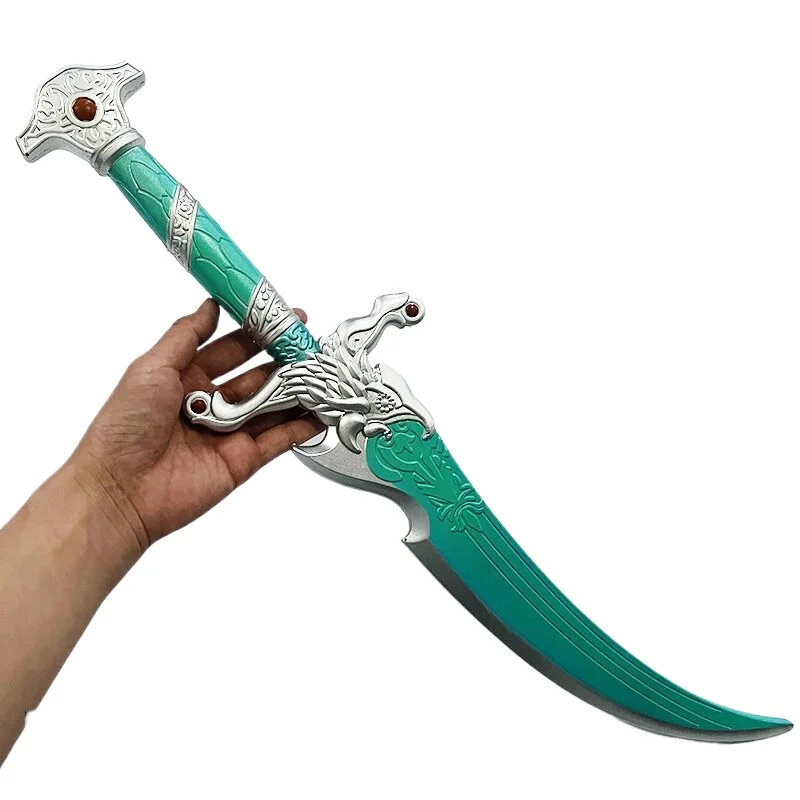 55cm/21.65in Naraka：Bladepoint Katana Sword PU Model Props Game Peripherals Cosplay Samurai Collectible Ornaments Boyfriend Gift