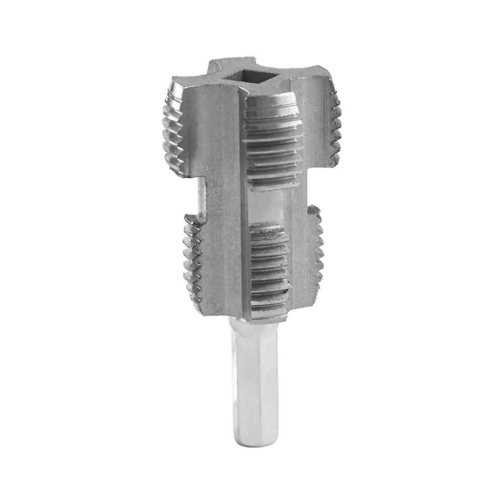 Double Heads PPR Water Pipe Inner Hole Drill Plumbing Wear-resisting Water Pipe Threading Device Threading High Hardness