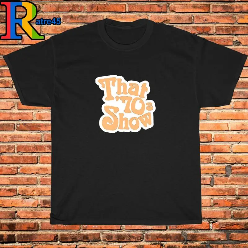Nova camiseta com logotipo da série de televisão '70s Show, preto, cinza, branco, marinho, tamanho S 3XL