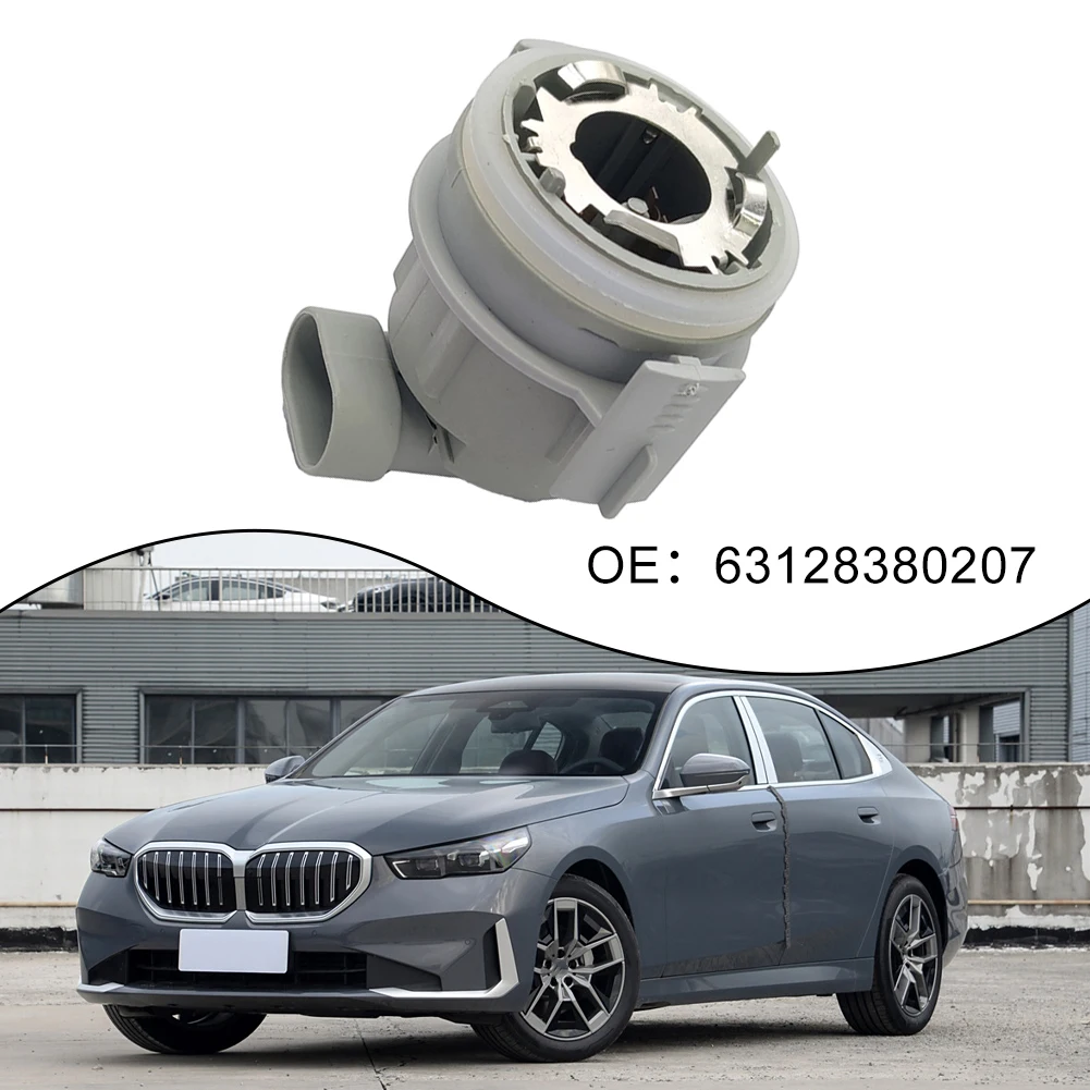 Car LED Headlight Bulb Base Adapter Socket Holder Socket Head Lamp Holder Replacement 63128380207 For BMW E46 Lamp Holder Clips