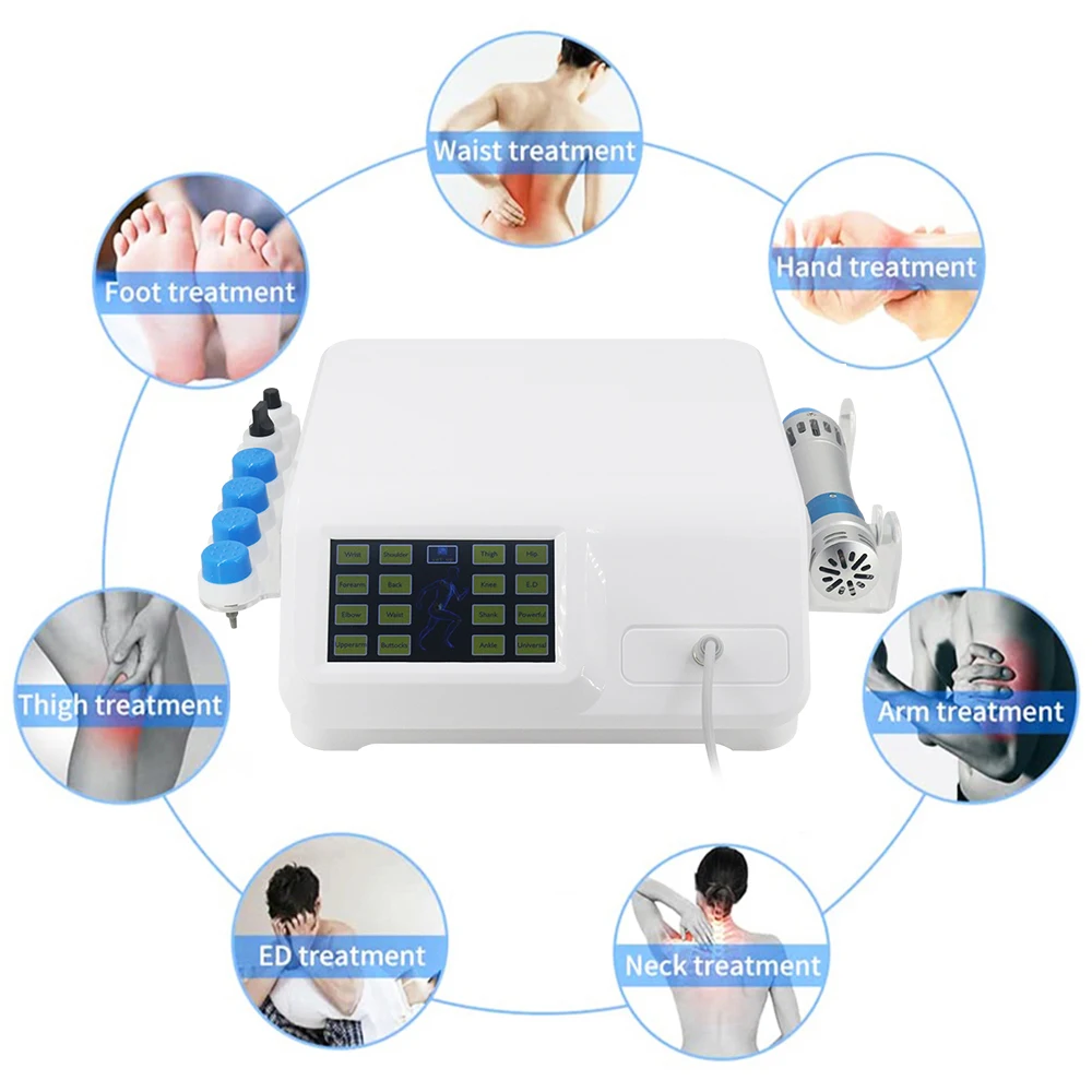 Newest 300MJ Professional Shockwave Therapy Machine For Erectile Dysfunction Treatmant Muscle Pain Relaxation Shock Wave Massage