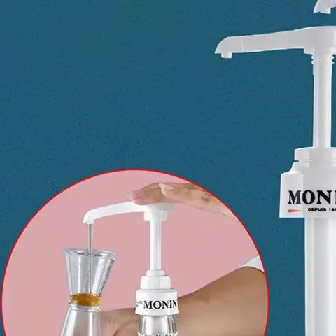 10Ml Coffee Liter Dispenser Pump Black Liquid Dispenser for Juice Bottle Dispenser Pump