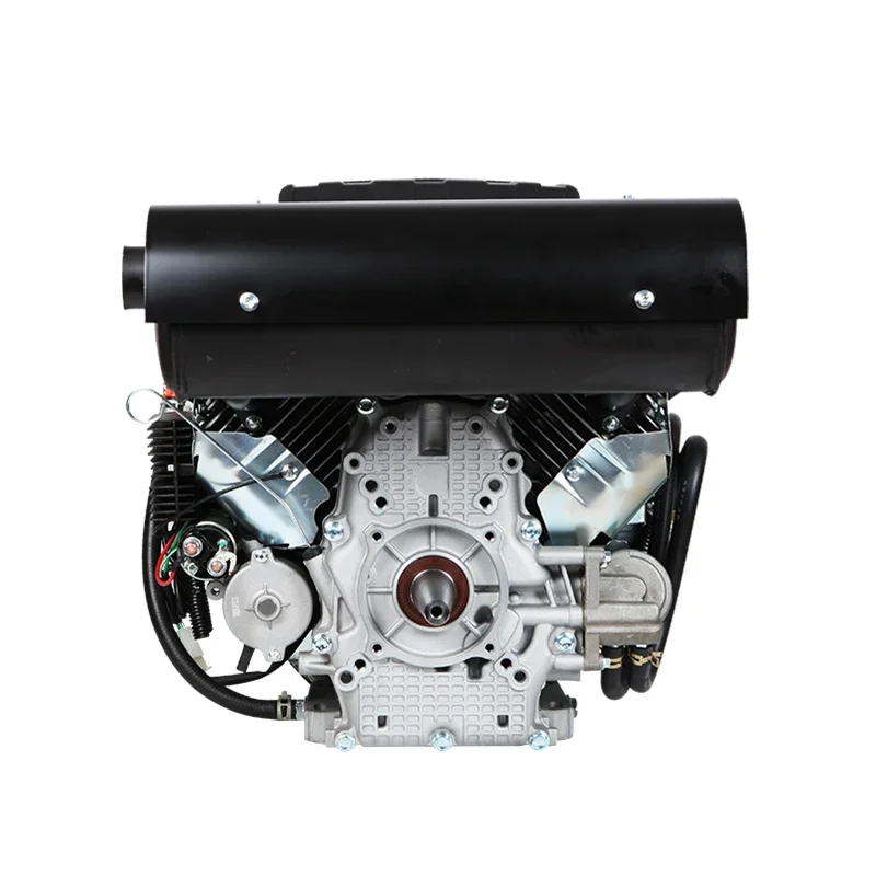 Senci v-twin gasoline engine two cylinder horizontal shaft engine