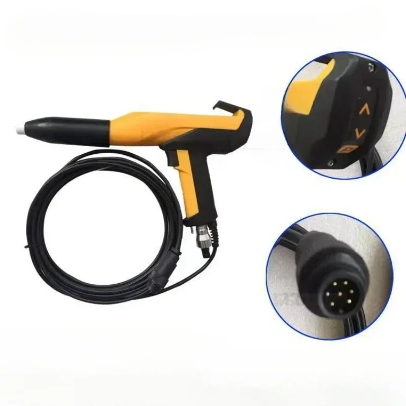 Ручной пистолет для порошкового покрытия 03, электростатический пистолет для порошкового распыления, совместимый с комплектом с ключом регулирования высоты