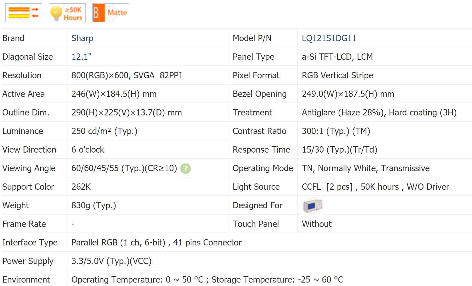 Supply LCD Screen  G121SN01 V4 G121SN01 V.4  12.1 inch  800*600 WLED  100% tested before shipment