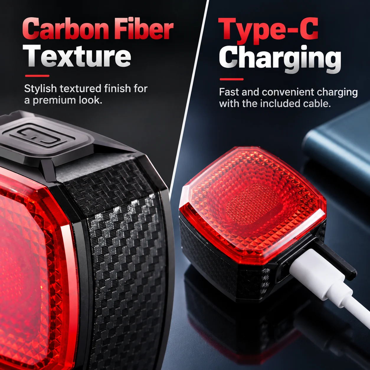 ไฟท้ายจักรยานอัจฉริยะพร้อมเซ็น - Smart Bike Brake Sensor Rear Light บทวิจารณ์และราคา