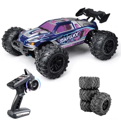 Zdalnie sterowana ciężarówka dla dorosłych dzieci, waga 1:16, 2.4GHz, 4WD Crawler, pojazd wyścigowy zabawka, szybki samochód RC, podwójne koła, prezent