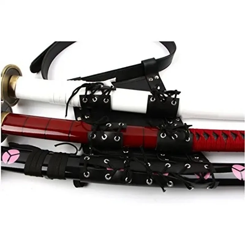 Sword Bag Sword Carry Case Waistband Strap for Roronoa Zoro Cosplay Ninja Hero Cosplay Anime Costume Holster Props