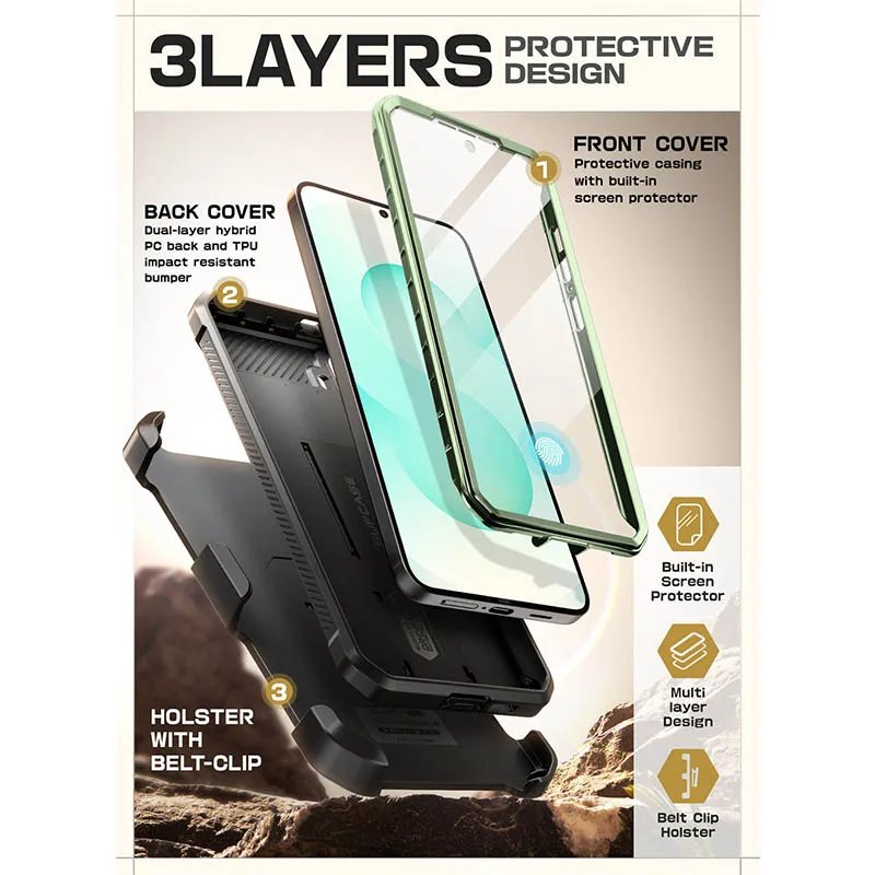 SUPCASE For Samsung Galaxy S25 Case 6.2\