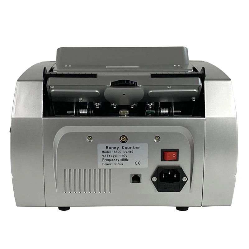 8800UVMG Multi-French Currency Counting Machine Supports Hong Kong Dollars, Euros, US Dollars, Middle Eastern Countries, Countin
