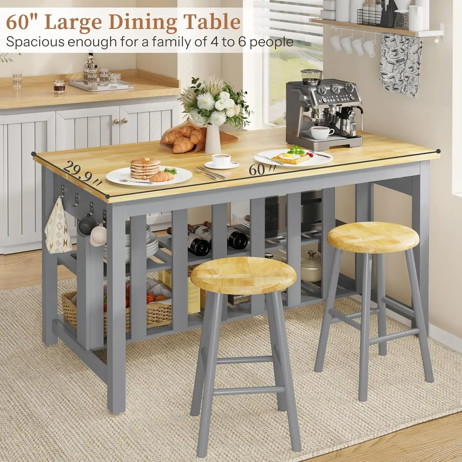 Thumbnail 4 - #13 Latest Rolling Kitchen Islands Offers