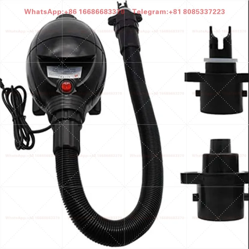 800W 220V AC High Pressure Electric Air Pump For Inflatable Boat Rubber Boat Inflation Air Compressor Equipment