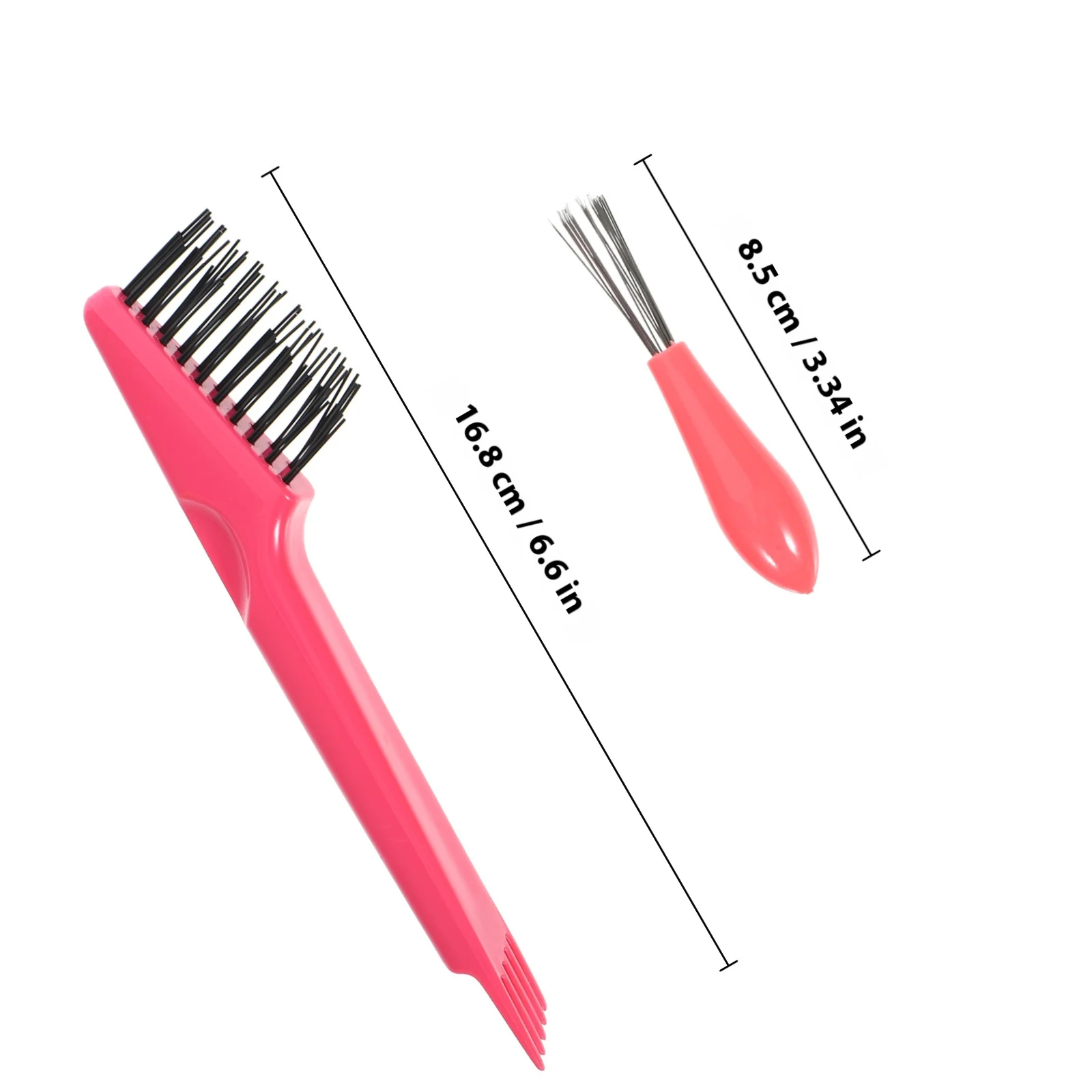 1 ensemble d'outils de nettoyage de brosse, brosse de nettoyage de peigne de conception de râteau pour une épilation facile, utilisation légère et Durable, douce pour la peau