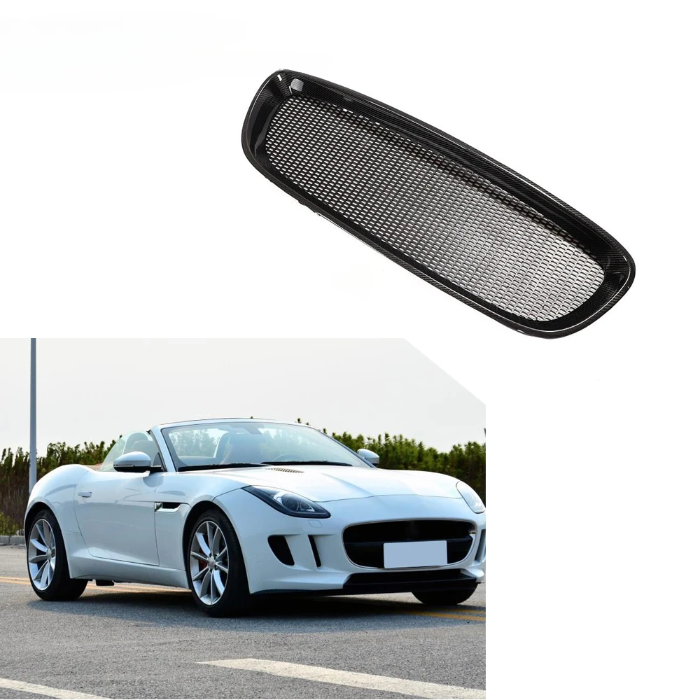 

Carbon Fiber Front Grille Grill for Jaguar F-type 5.0T 2-Door 2014-2016