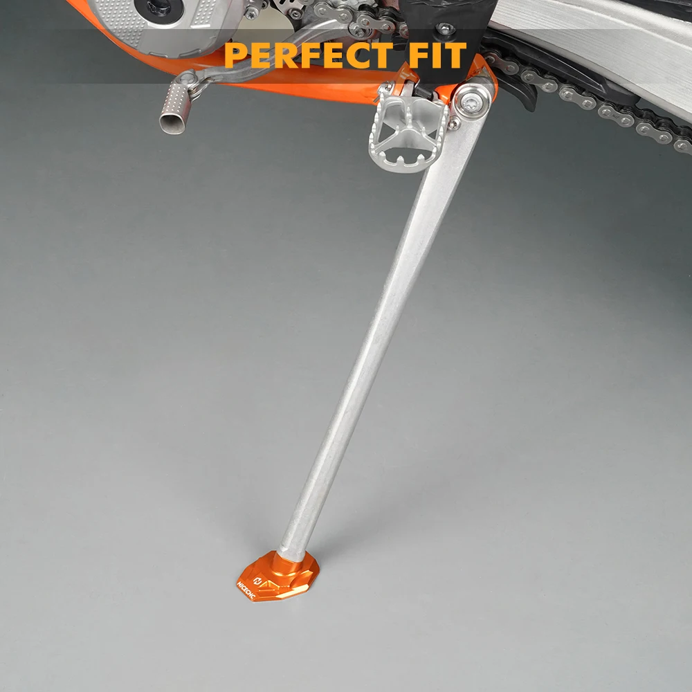 ل 2023 2022 2021 KTM EXC 300 EXCF 350 SX 125 SXF 450 Husqvarna TE 300 FE 450 GasGas EC 350 مسنده حامل جانبي وسادة تمديد #6