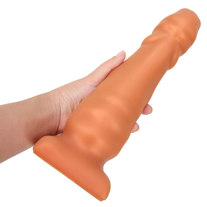 2022 New Soft Silicone Huge Butt Plug Long Anal Plug Big Butt Plug Vaginal Anus Dilator Prostate Massager Sex Toys For Men Woman