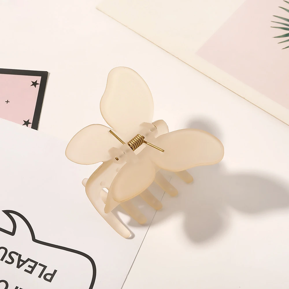 Frauen Kleine Schmetterling Haar Klaue Acryl Klaue Clip Mädchen Süße Haarnadel Krabben Haar Clips Chic Haar Clip Mode Haar Zubehör – Detail 36
