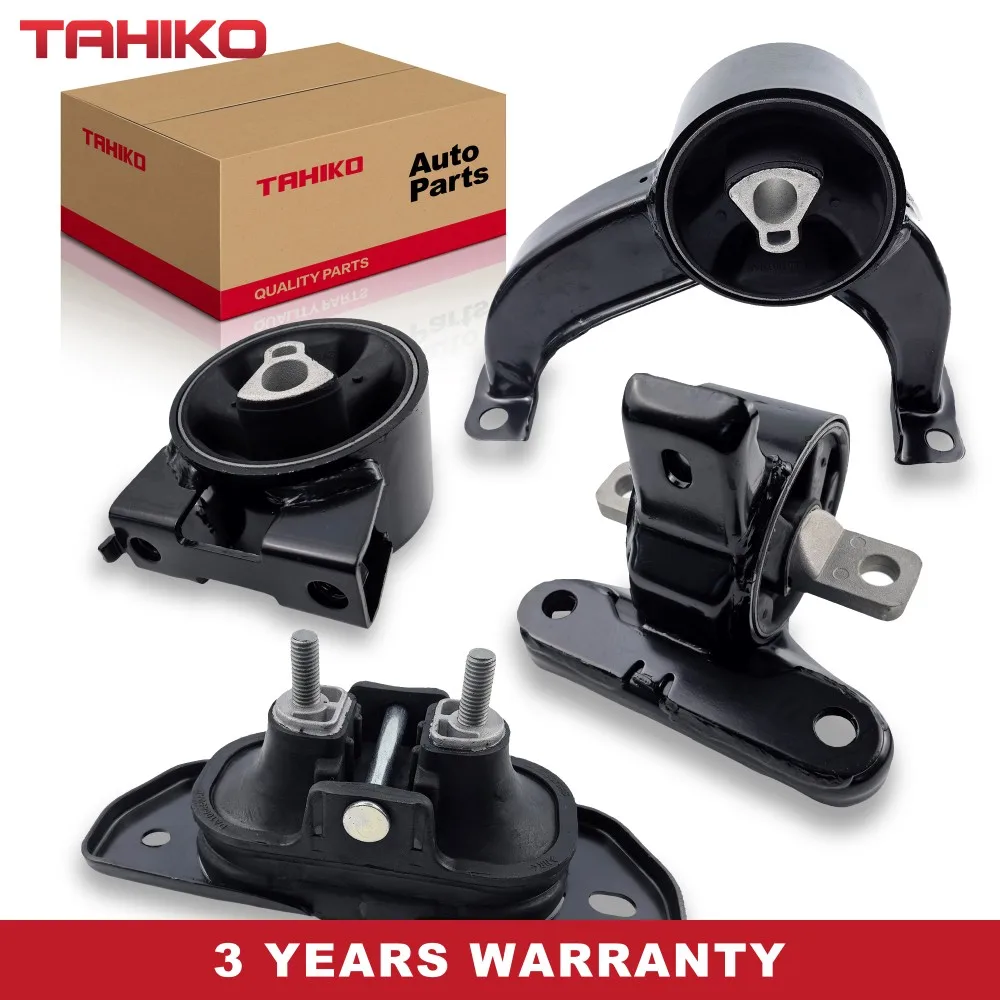 Soporte de motor 4X para Chrysler Dodge Caravan, Grand Caravan, Chrysler Town Country, Voyager 3.3L 3.8L 2WD 2001-2007