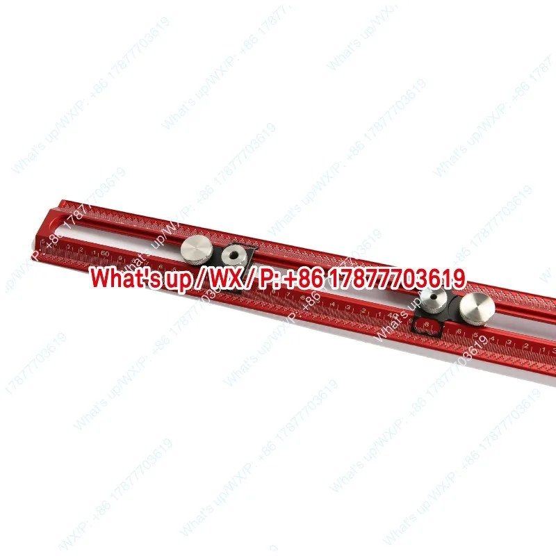 Woodworking T-type right-angle scribing size, hole ruler, 45-degree aluminum alloy angle ruler, punching ruler, drilling, pair