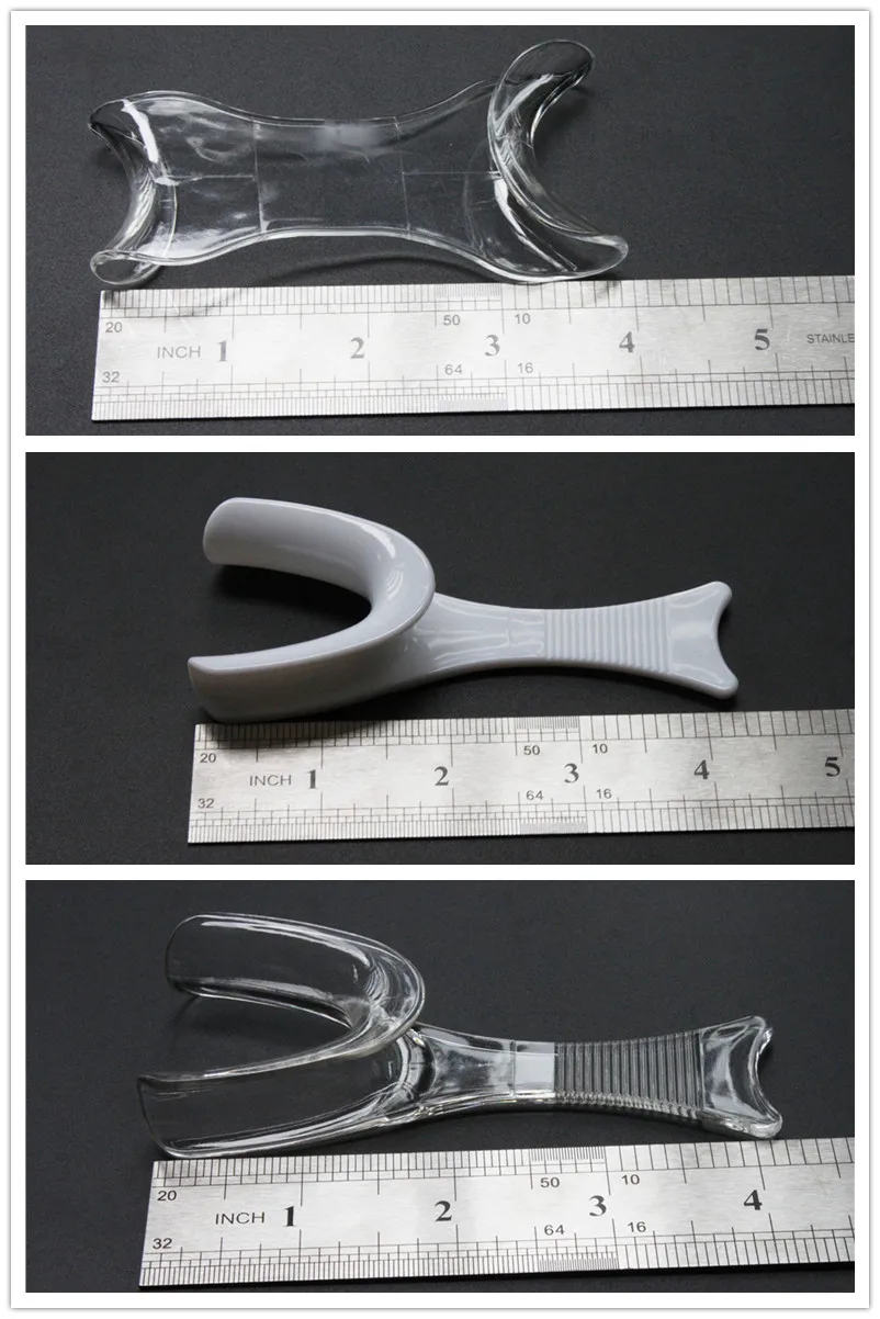 2Pcs Dental Intraoral Cheek Lip Retractor - Clear Plastic Mouth Opener, Autoclavable Dentist Lab Supplies, Special Promotion
