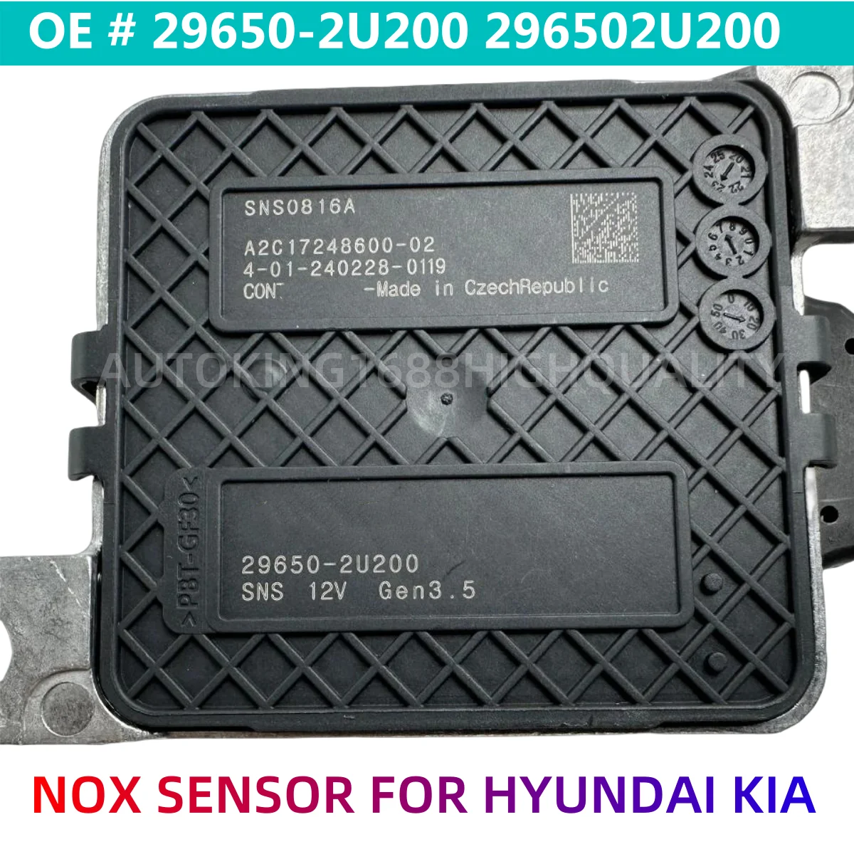 29650-2U200 SNS0817B 29650 2U200 High Qaulity NEW NOX Sensor 296502U200 For Hyundai Tucson Kia Sportage