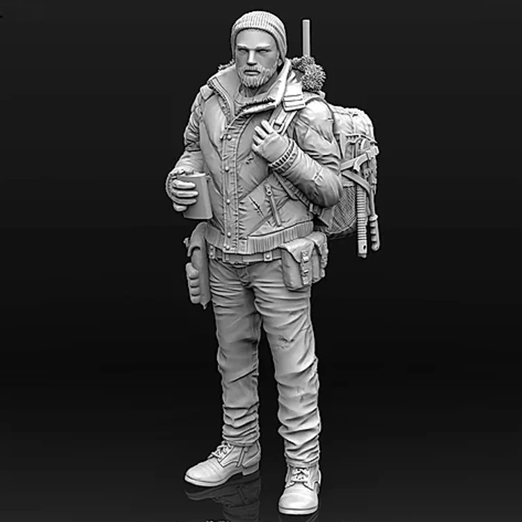 1/35 Resin Model figure GK Clever Hunter Includes two states Unassembled and unpainted kit