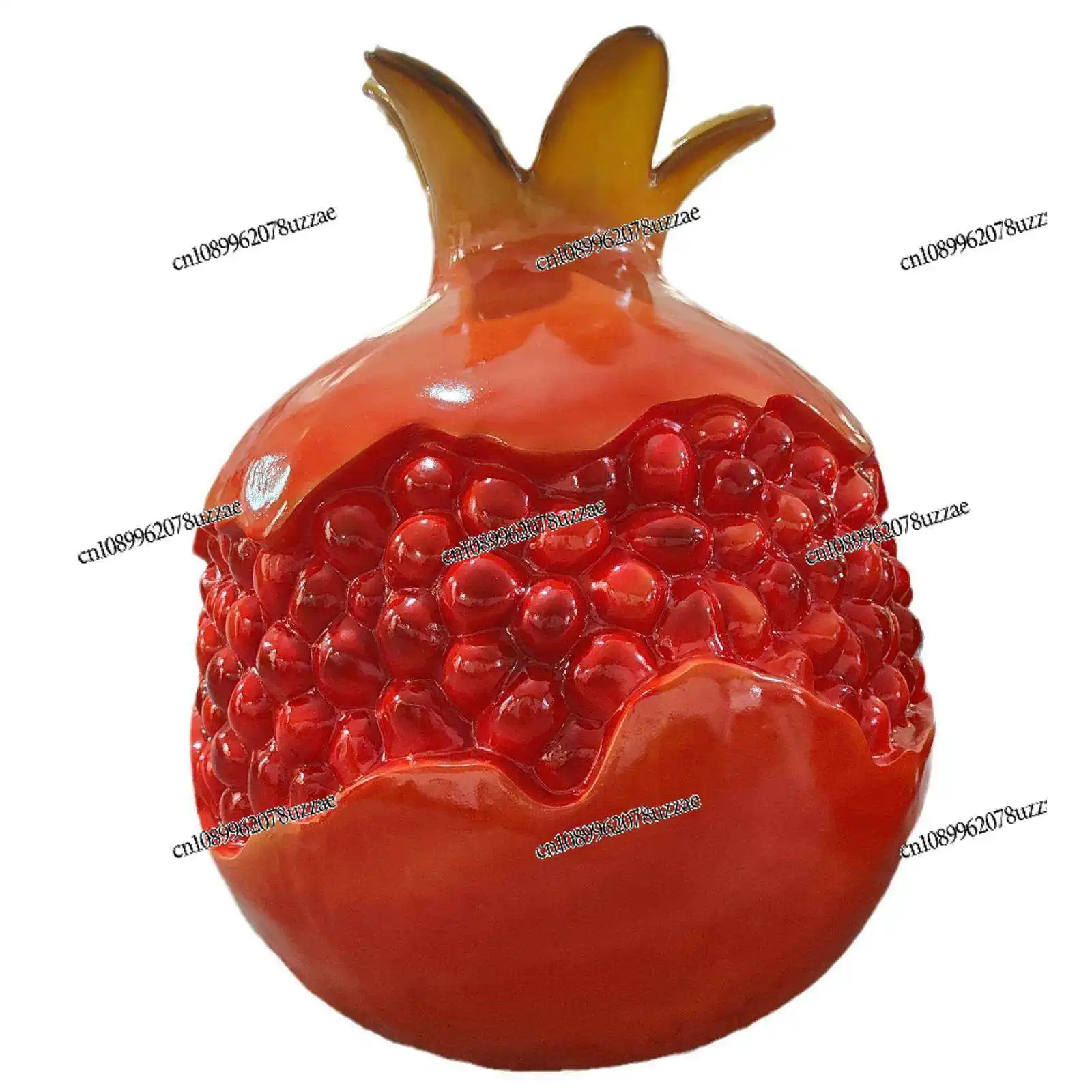 

Super Bright Simulation Luminous Landscape Pomegranate Fruit Lamp Outdoor Community Park Ornament Decoration Modeling Light