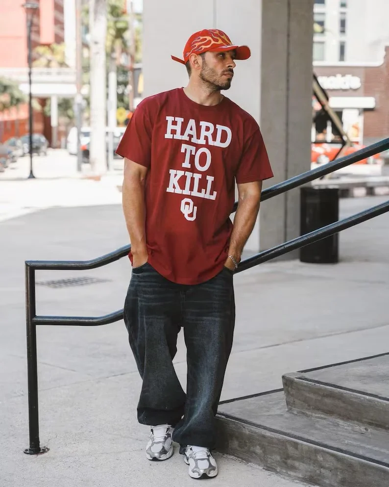 Oklahoma Football Hard To Kill Unisex Jersey T-Shirt
