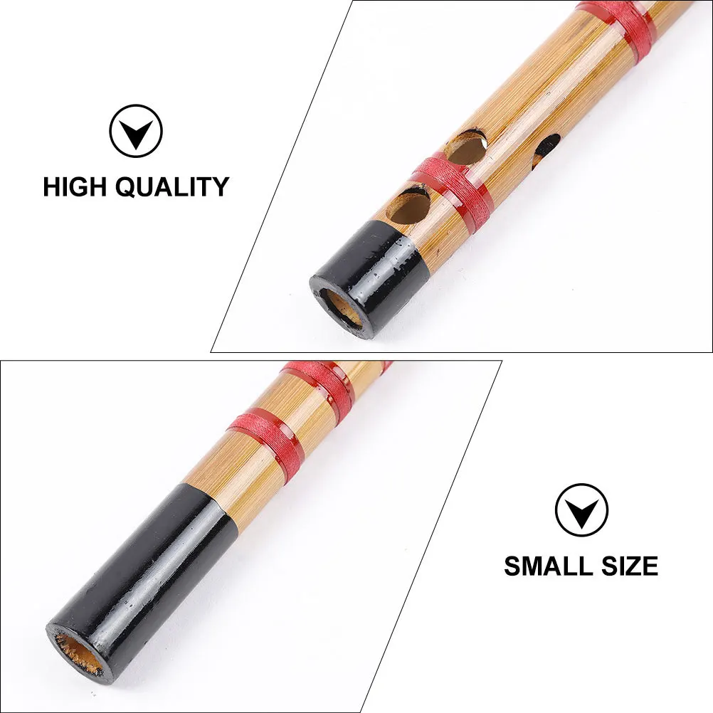 

Wooden Flute Students Chinese Traditional Instrument Portable Beginners Introductory